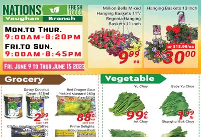 Nations Fresh Foods (Vaughan) Flyer June 9 to 15