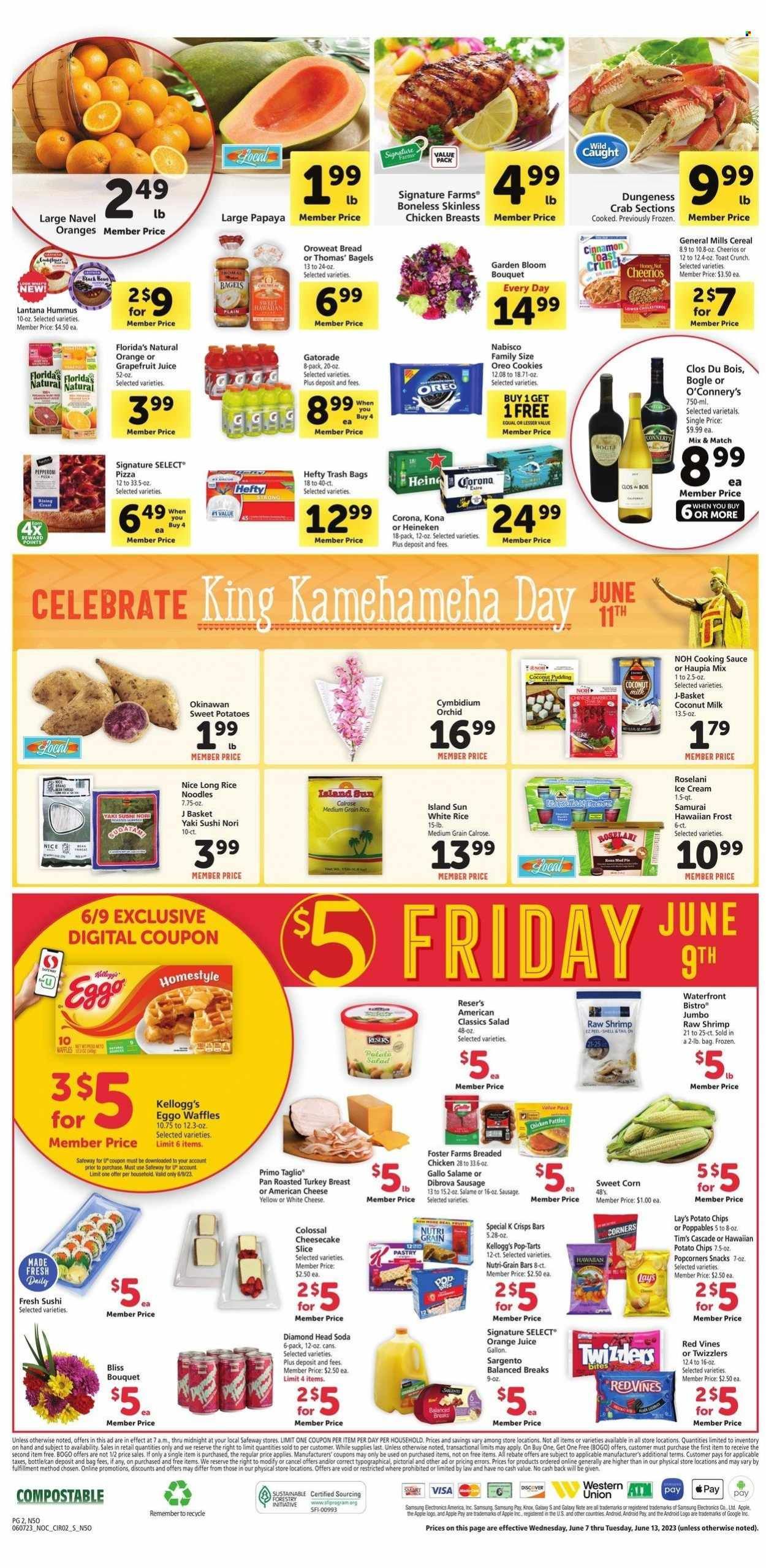 Safeway (HI) Weekly Ad Flyer Specials June 7 to June 13, 2023