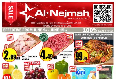 Alnejmah Fine Foods Inc. Flyer June 9 to 15