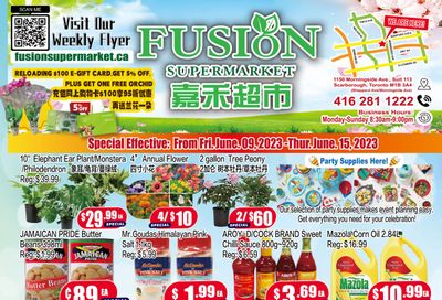 Fusion Supermarket Flyer June 9 to 15