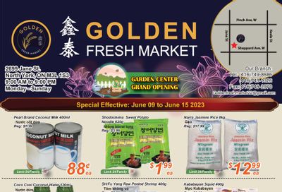 Golden Fresh Market Flyer June 9 to 15