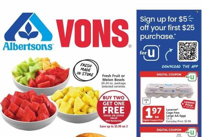 Vons (CA) Weekly Ad Flyer Specials June 7 to June 13, 2023