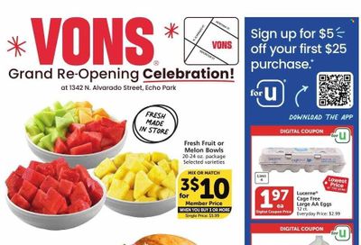 Vons (CA) Weekly Ad Flyer Specials June 7 to June 13, 2023