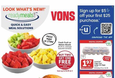 Vons (CA) Weekly Ad Flyer Specials June 7 to June 13, 2023