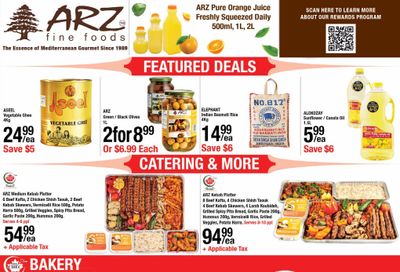 Arz Fine Foods Flyer June 9 to 15