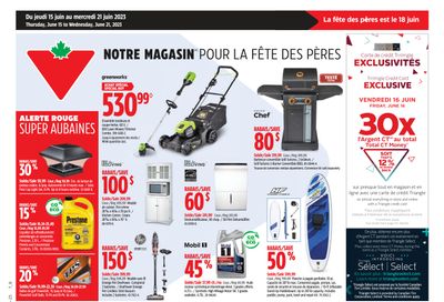 Canadian Tire (QC) Flyer June 15 to 21