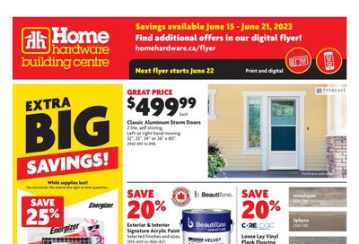 Home Hardware Building Centre (ON) Flyer June 15 to 21