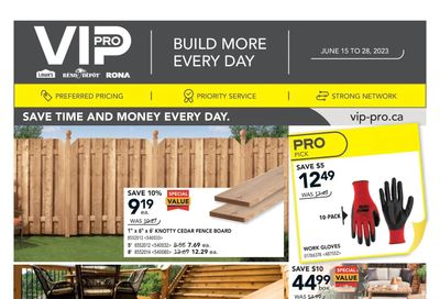 Rona (ON) VIP PRO Flyer June 15 to 28