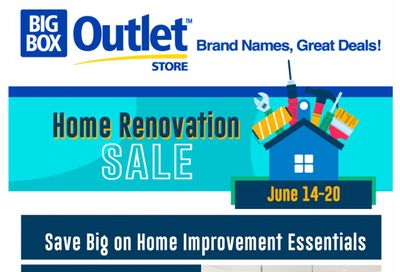 Big Box Outlet Store Flyer June 14 to 20