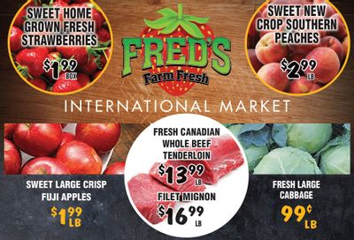 Fred's Farm Fresh Flyer June 14 to 20