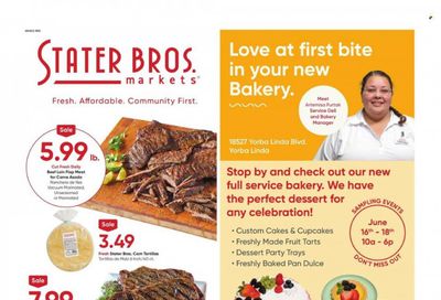 Stater Bros. (CA) Weekly Ad Flyer Specials June 14 to June 20, 2023