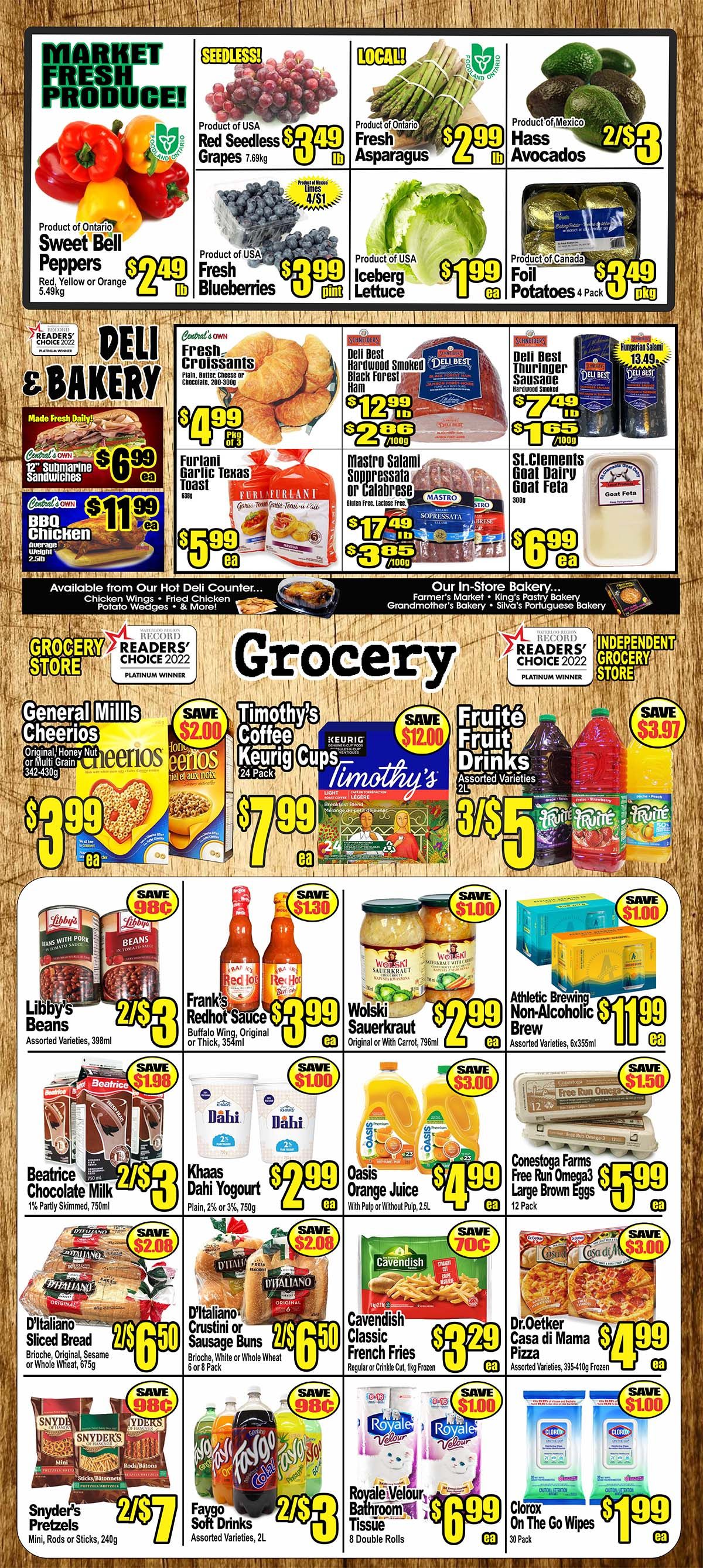 Central Fresh Market Flyer June 15 to 22