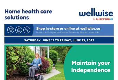 Wellwise By Shoppers Flyer June 17 to 23