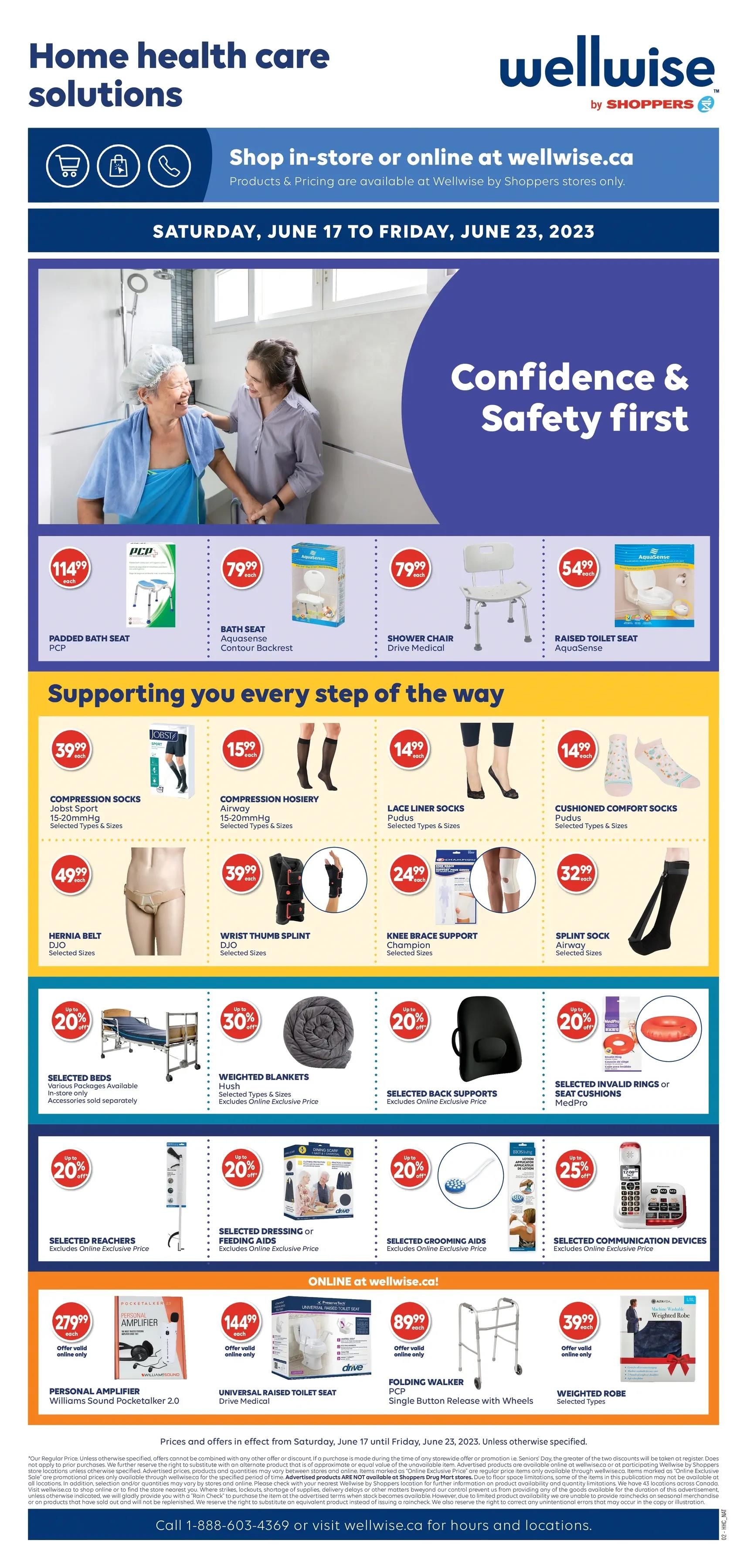 Wellwise By Shoppers Flyer June 17 to 23