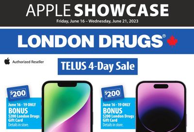 London Drugs Apple Showcase Flyer June 16 to 21