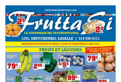 Frutta Si Flyer June 15 to 21