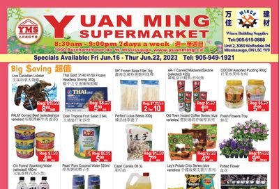 Yuan Ming Supermarket Flyer June 16 to 22