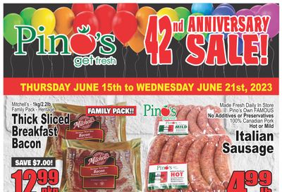 Pino's Flyer June 15 to 21