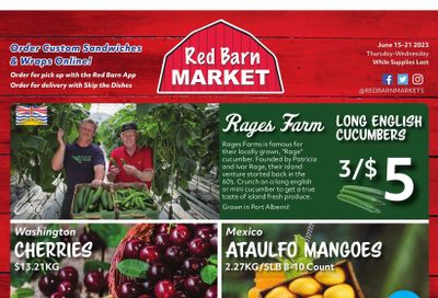 Red Barn Market Flyer June 15 to 21