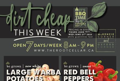 The Root Cellar Flyer June 15 to 21