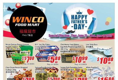 WinCo Food Mart (HWY 7) Flyer June 15 to 21