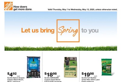 Home Depot Flyer May 7 to 13