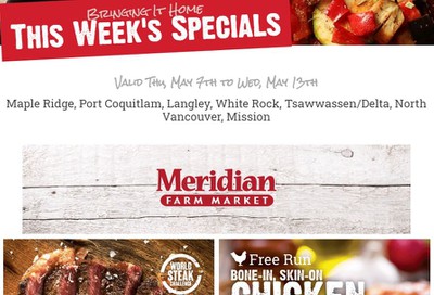 Meridian Meats and Seafood Flyer May 7 to 13