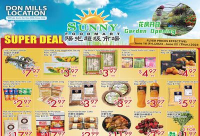 Sunny Foodmart (Don Mills) Flyer June 16 to 22