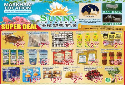 Sunny Foodmart (Markham) Flyer June 16 to 22