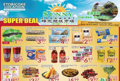 Sunny Foodmart (Etobicoke) Flyer June 16 to 22