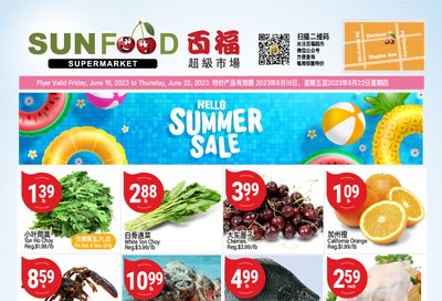 Sunfood Supermarket Flyer June 16 to 22
