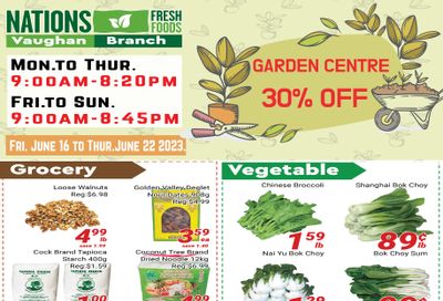 Nations Fresh Foods (Vaughan) Flyer June 16 to 22