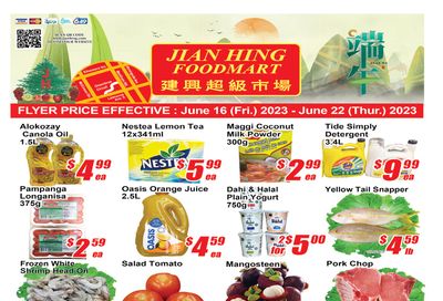 Jian Hing Foodmart (Scarborough) Flyer June 16 to 22