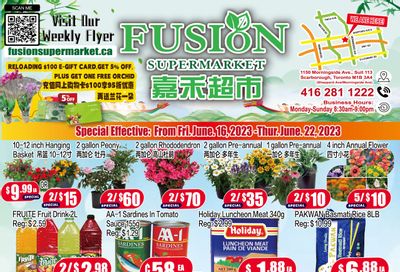 Fusion Supermarket Flyer June 16 to 22