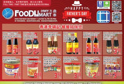 FoodyMart (HWY7) Flyer June 16 to 22