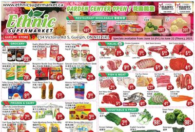 Ethnic Supermarket (Guelph) Flyer June 16 to 22