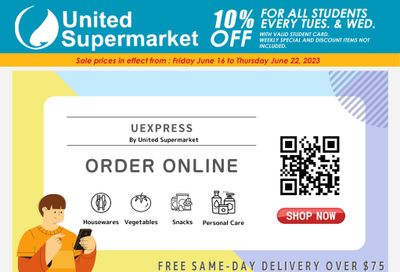 United Supermarket Flyer June 16 to 22