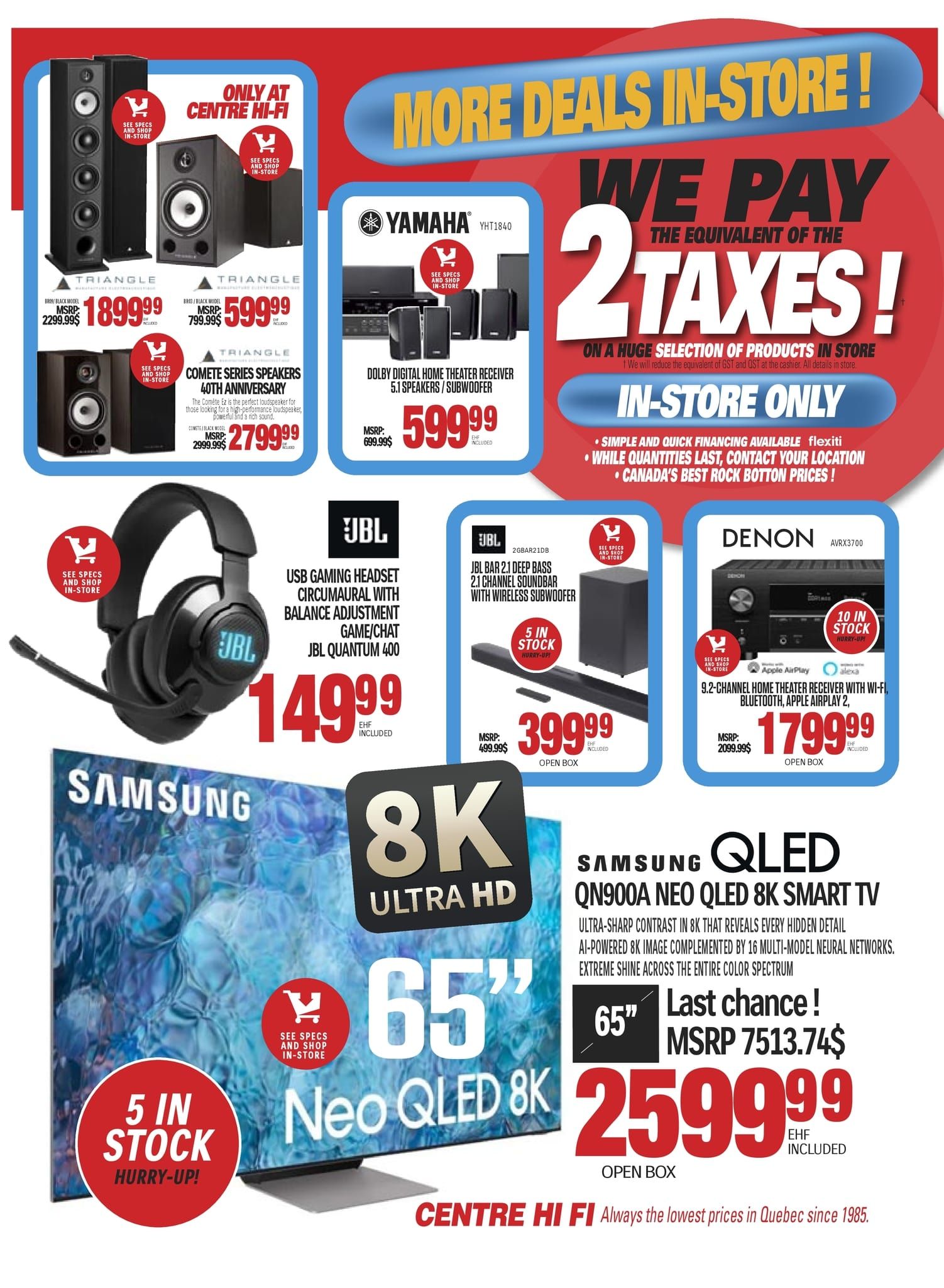 Centre Hi-Fi Flyer June 16 to 22