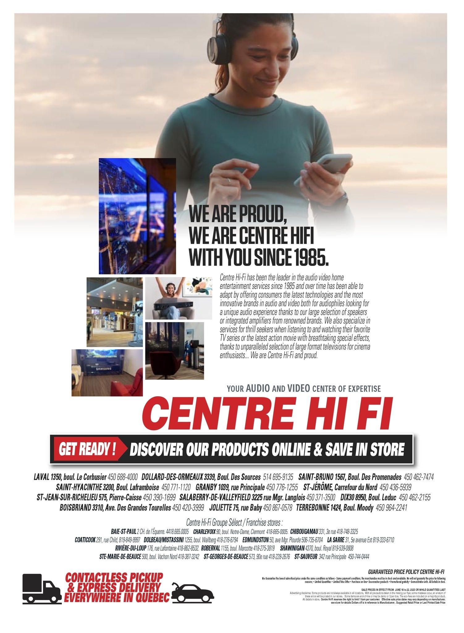 Centre Hi-Fi Flyer June 16 to 22
