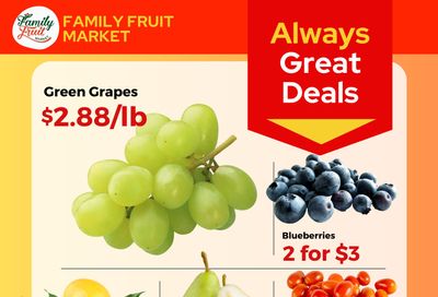 Family Fruit Market flyer June 16 to 18