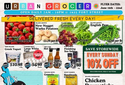 Urban Grocer Flyer June 16 to 22