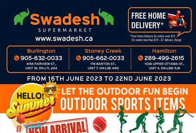 Swadesh Supermarket Flyer June 16 to 22