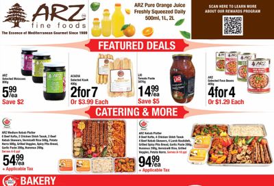 Arz Fine Foods Flyer June 16 to 22