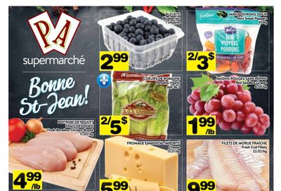 Supermarche PA Flyer June 19 to 25