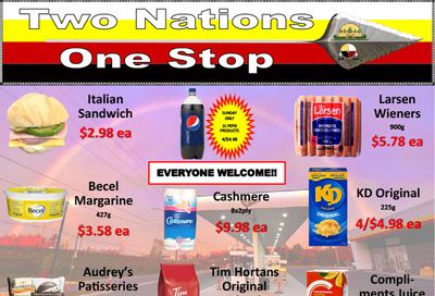 Two Nations One Stop Flyer June 16 to 22