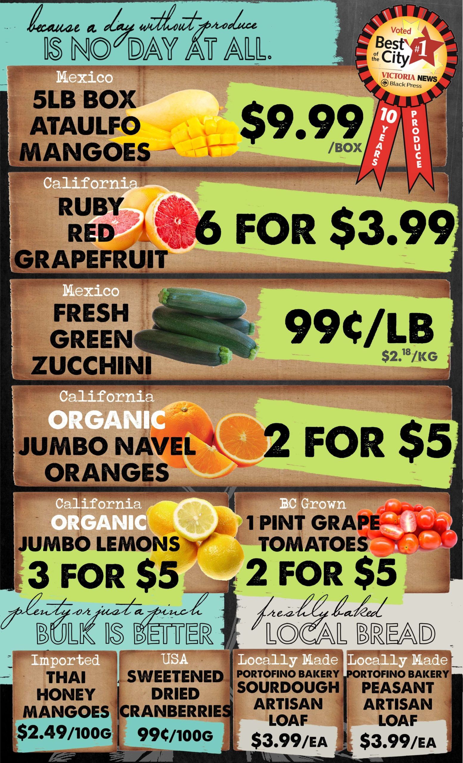 The Root Cellar Flyer May 7 to 13
