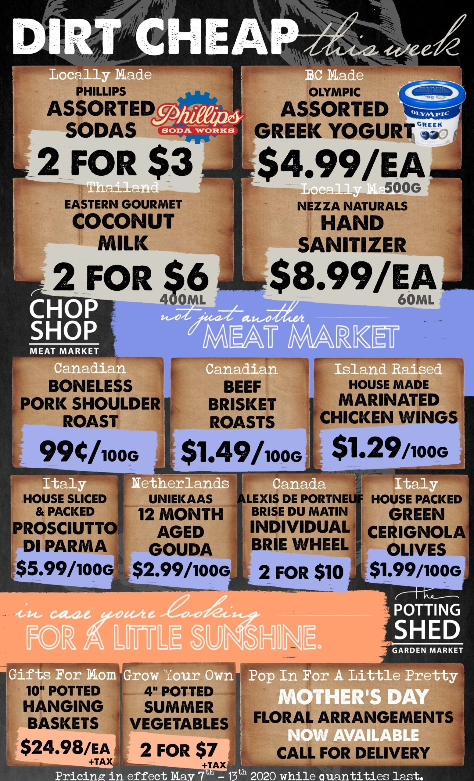 The Root Cellar Flyer May 7 to 13