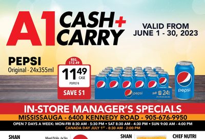 A-1 Cash and Carry (Kennedy, Mississauga) Flyer June 1 to 30