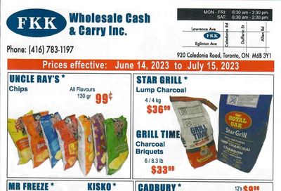 FKK Wholesale Cash & Carry Flyer June 14 to July 15