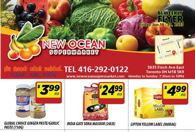 New Ocean Supermarket Flyer June 16 to 29